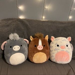 Squishmallow 8” Farm Animals